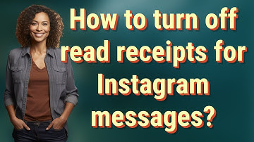 How to turn off read receipts for Instagram messages?