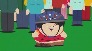 South Park Cartman Trains for Special Olympics