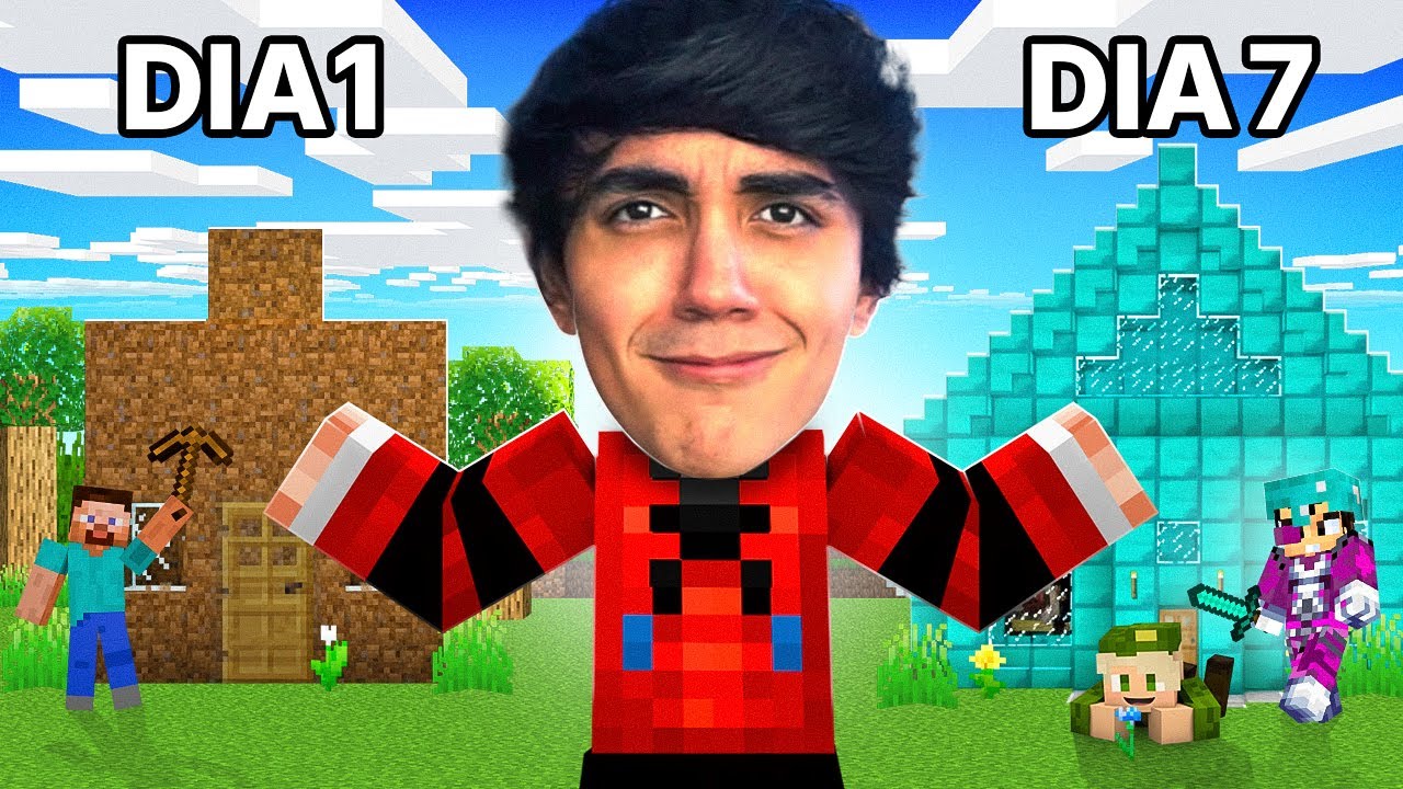 HICE MI PROPIA CIUDAD EN MINECRAFT !!