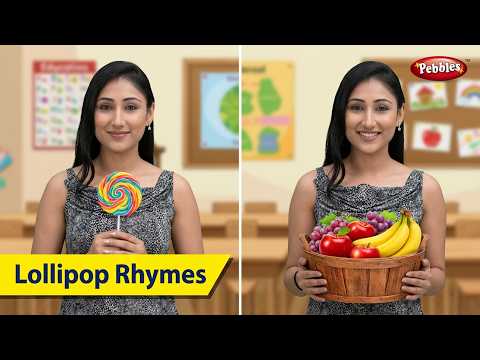 Lollipop Rhymes in English I Rhymes for Kids I Fruit Names in English