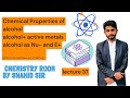 Chemical Properties of Alcohol | Alcohol Reactions | Reaction with active metals| ShahidSir