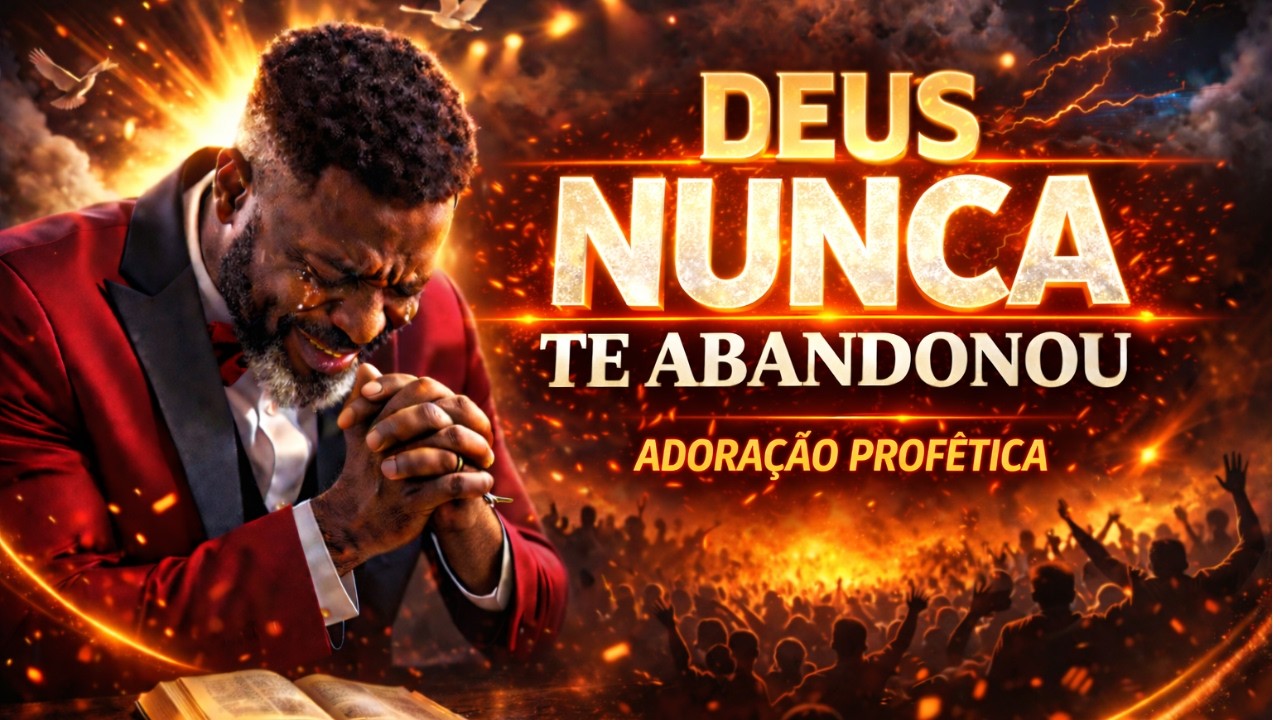 DEUS NUNCA TE ABANDONOU | SEGURA AS LÁGRIMAS – Jhyeremis Asafe | Louvor Profético