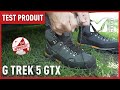 TEST DES CHAUSSURES G TREK 5 GTX - MILLET PAR HUGO