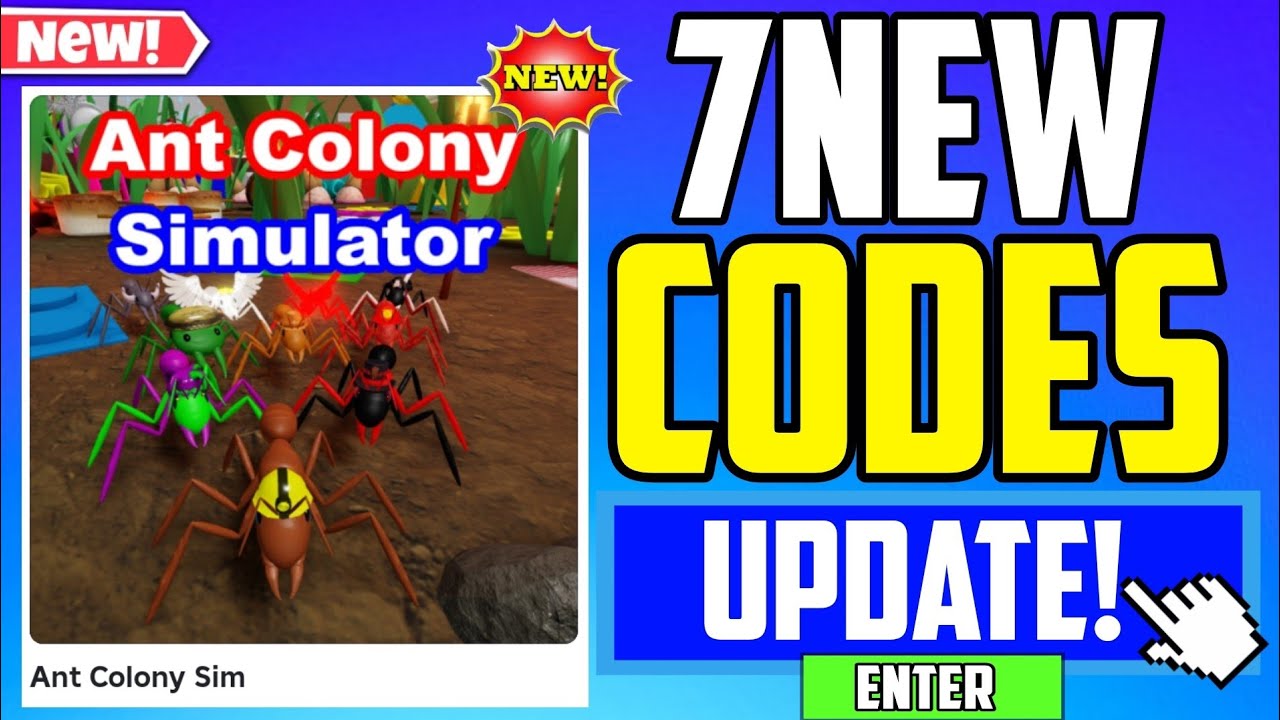 SECRET UPDATE Ant Colony Simulator CODES 2025 ROBLOX Ant Colony 