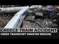 Greek transport minister resigns over train crash; 40 dead