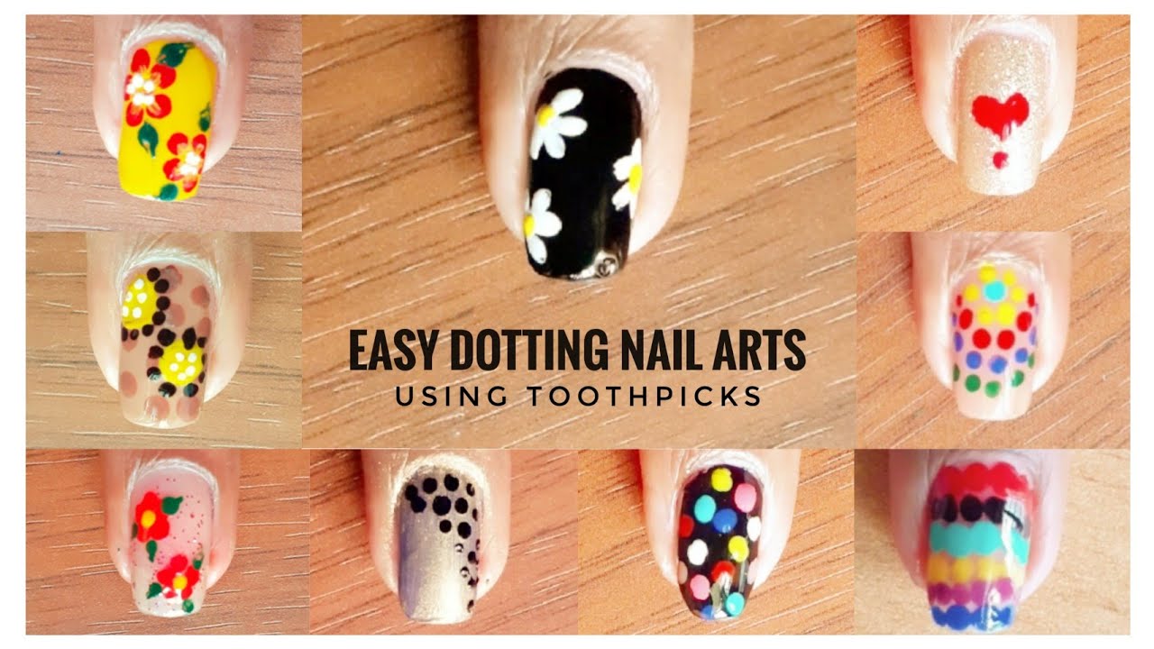 5. Use a toothpick or dotting tool - wide 10