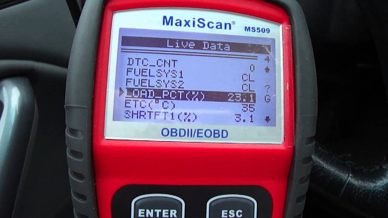 Maquina de Diagnosis OBD Profesional Autel MS509