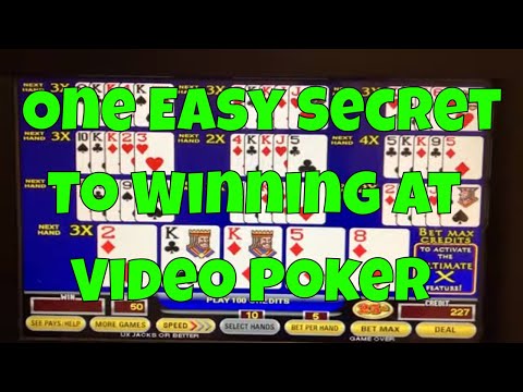 one-easy-secret-to-winning-at-video-poker!