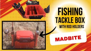 Very Cool Tackle Box With Rod Holders