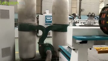 linear atc cnc router machine work with dust collector