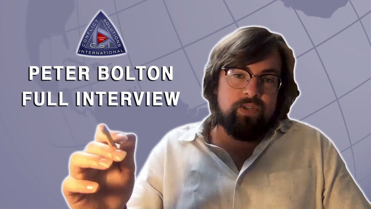 Peter Bolton on Latin America and US Foreign Policy FULL INTERVIEW