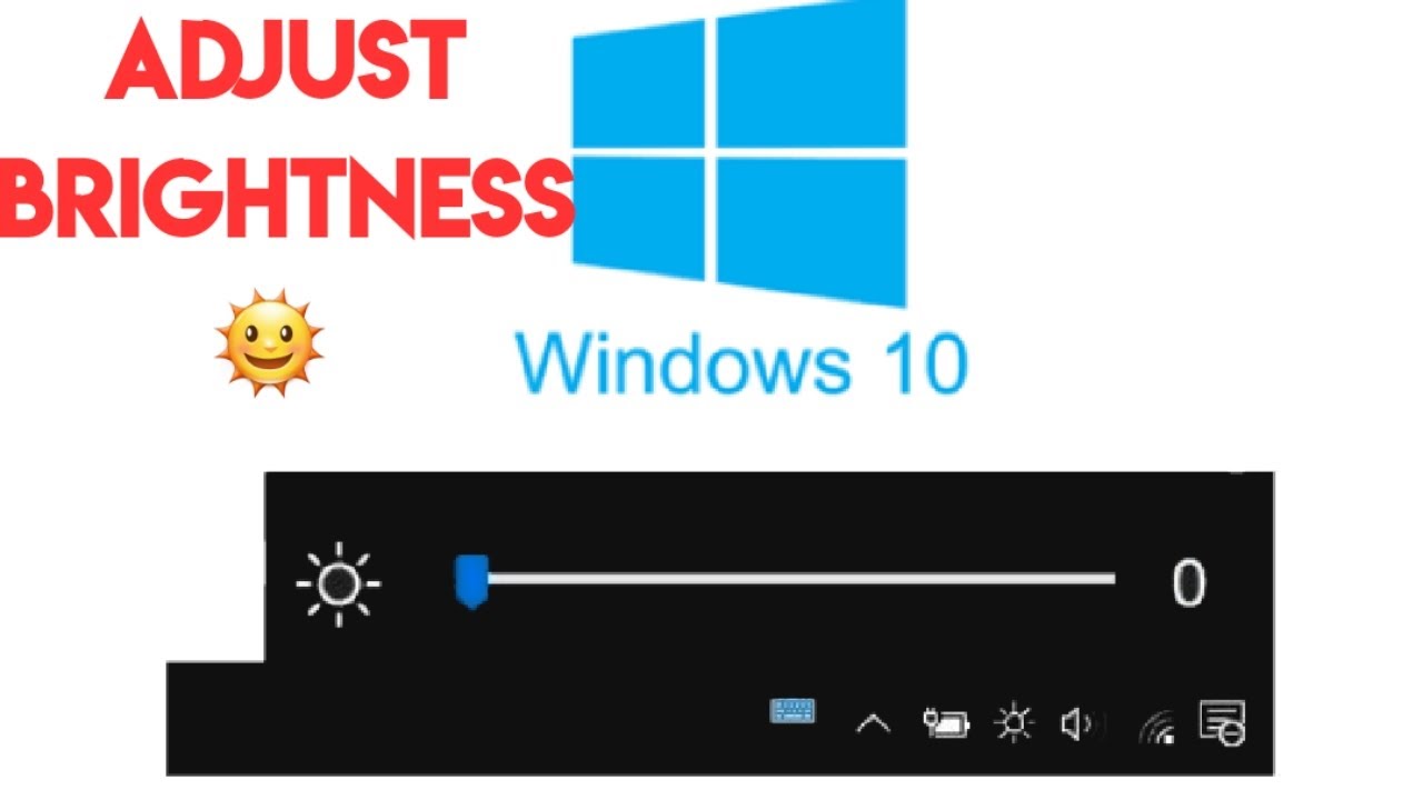 How To Increase Brightness On Windows 10 Keyboard - Shasta Crystals