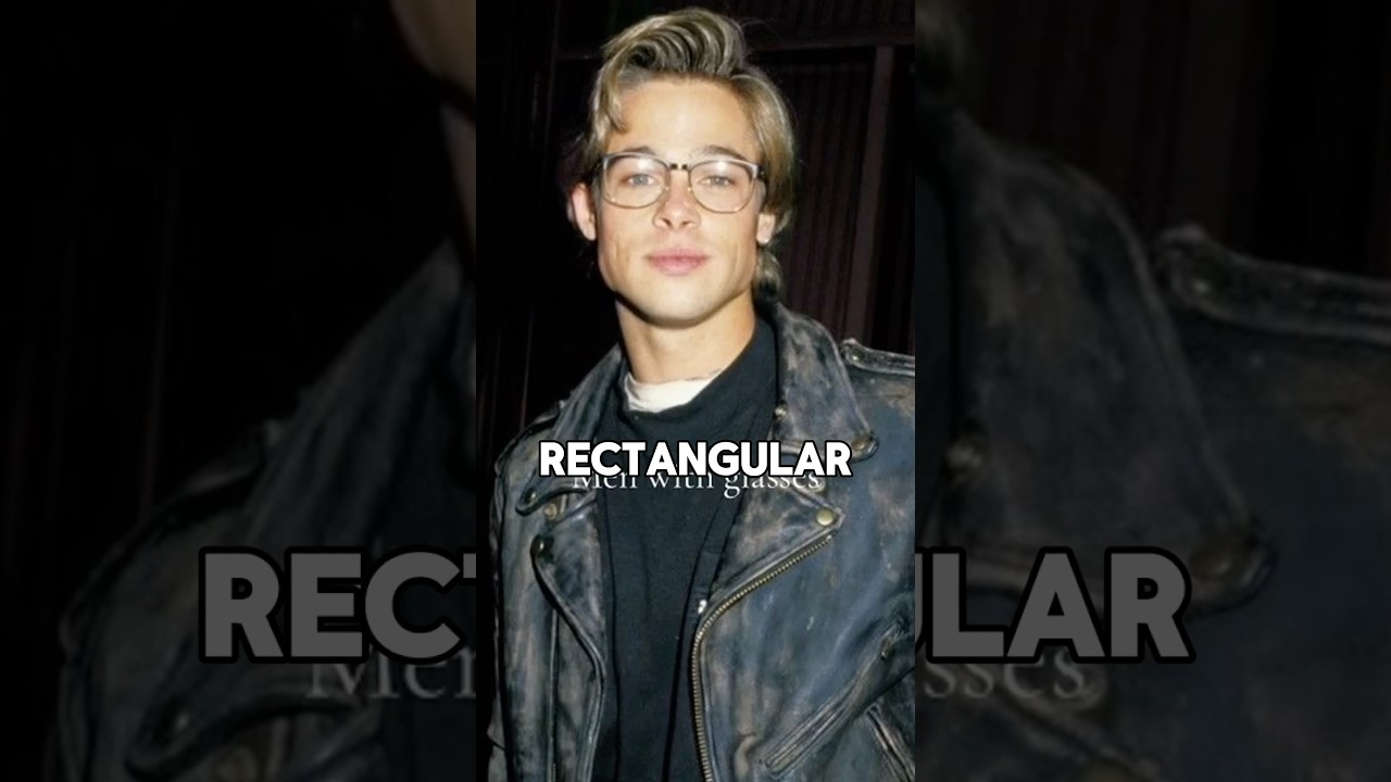 The most attractive glasses shapes for guys 😱