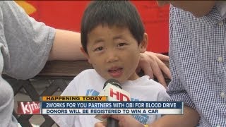 2News Works for You partners with OBI for blood drive Blood Drive Obi Bob Moore With Kjrh August 3