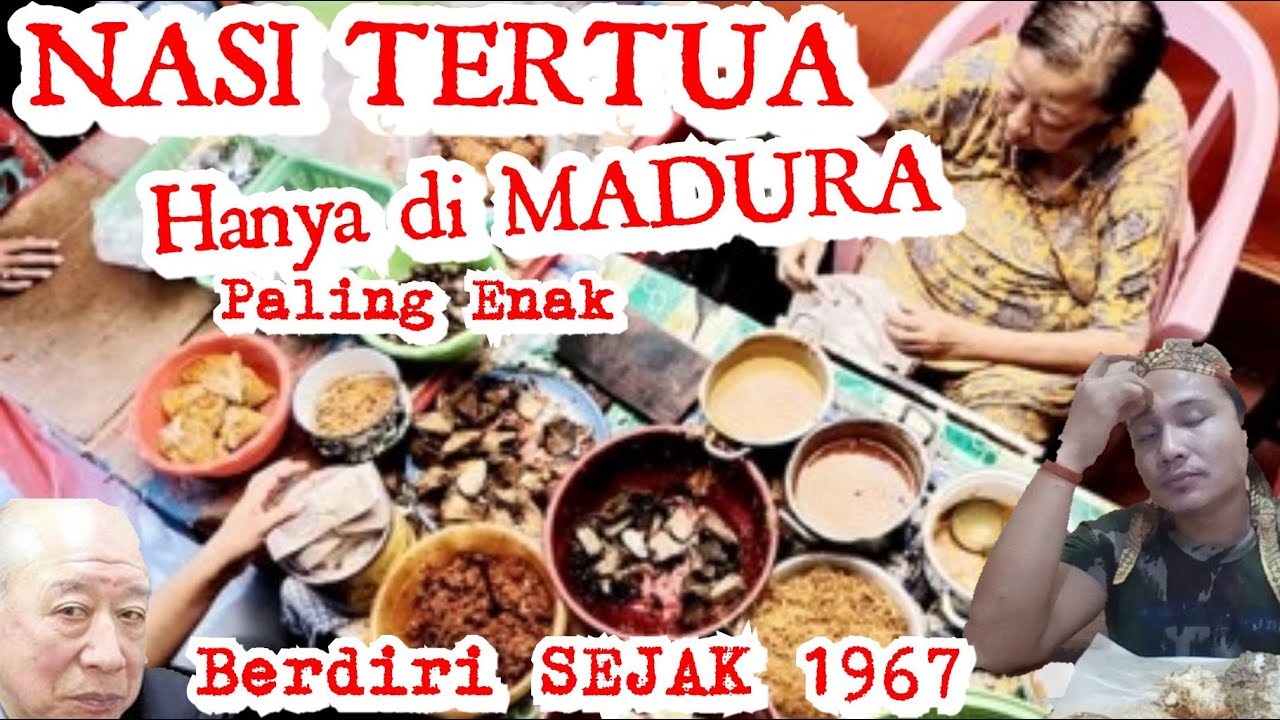 Makanan Paling Tua Di Bangkalan, Madura. Sejak 1967 😱. 