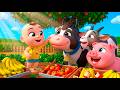 Apples, Bananas, and Silly Singing Fun | Lalafun Kids Songs