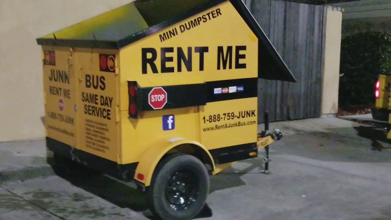 After Hours Dumpster Rental Delivery Customer Trash Bin Overflow