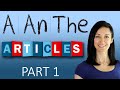 Articles - 'a', 'an' and 'the' | English Grammar