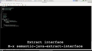 GNU Emacs as a lightweight Java IDE - 2 (Refactoring)