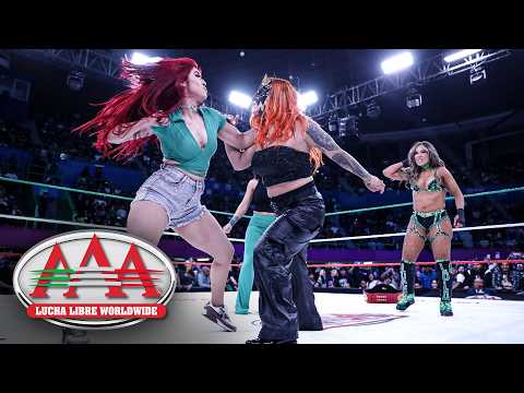 Lola Vice, Bayley and La Catalina repel Las Tóxicas attack: Lucha Libre AAA highlights