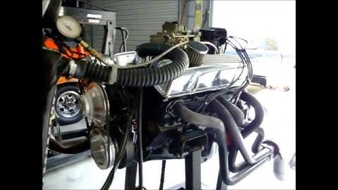 400 SBC on run stand (2), Rocket Performance Speed and Custom, Performance Engines