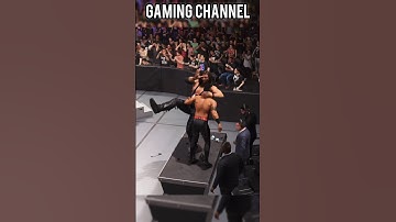 The Most Brutal Announce Table Finishers in WWE 2K25 #wwe2k25 #wwe #gaming #shorts #shortvideo