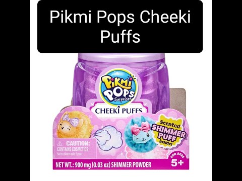 Pikmi Pops Cheeki Puffs #Unboxing #toys #kidstoys