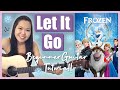 "Let It Go" (Frozen) - Idina Menzel EASY Guitar Tutorial [Chords/Strumming/Picking/Cover]