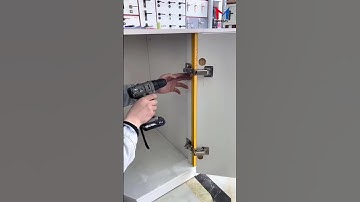 165 Degree Hinges | Easy installation | How to install #shorts