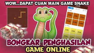 WOW...Dapat Cuan Dari Main Game Snake ! Aplikasi Penghasil Uang & Cara Dapat Uang Dari Internet screenshot 3