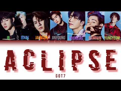 GOT7 (갓세븐) - ECLIPSE (Color Coded Lyrics indo/Rom/Han/가사)