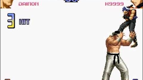 Goro Daimon Combo - The King of Fighters 2002