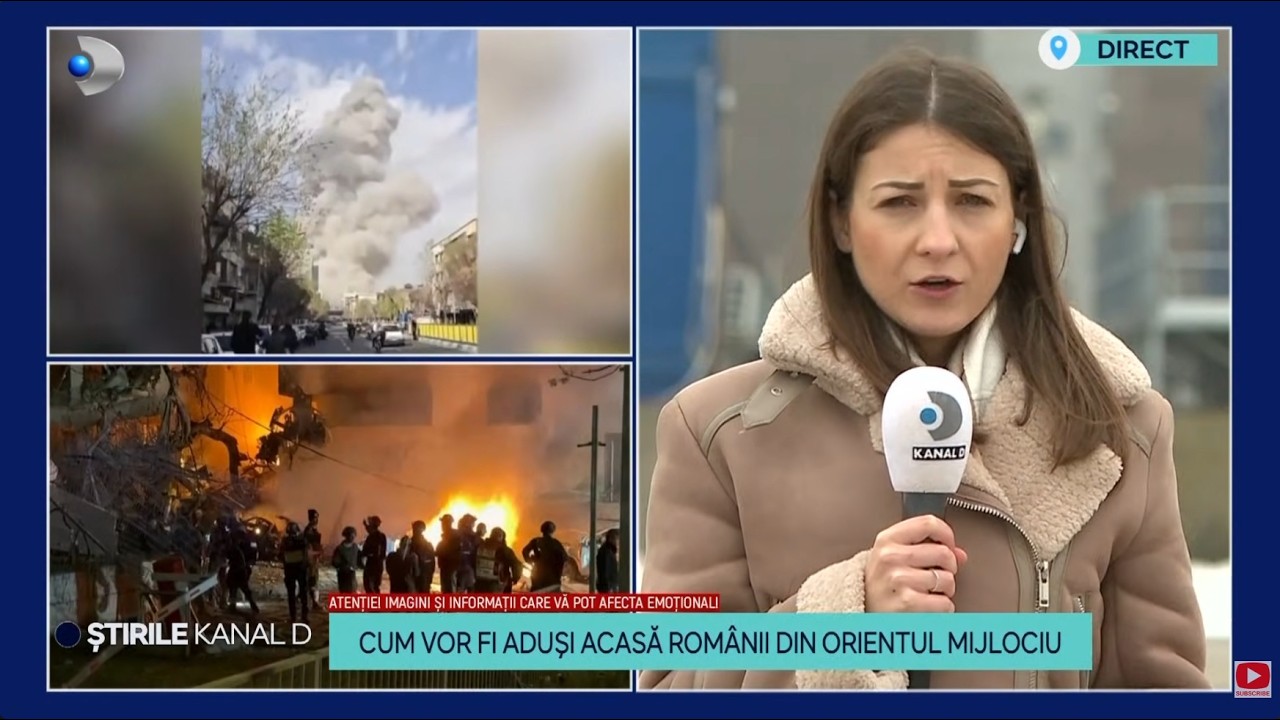 Stirile Kanal D - Cum vor fi adusi acasa romanii din Orientul Mijlociu | Editie de pranz