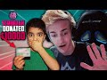 MY 5 YEAR OLD LITTLE BROTHER DONATES TO NINJA WITH A STOLEN CREDIT CARD! | FORTNITE TWITCH STREAM