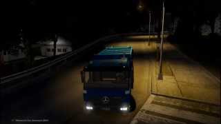 GTA IV Mercedes Actros Garbage Truck - Pireva screenshot 2