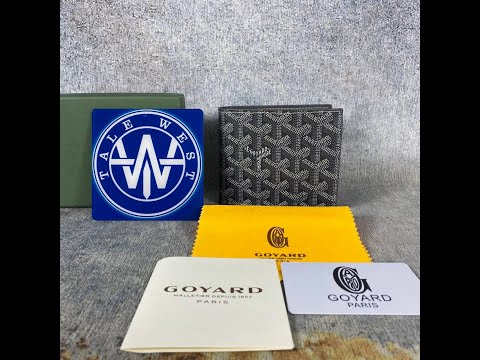 Goyard Victoire Wallet Navy Blue