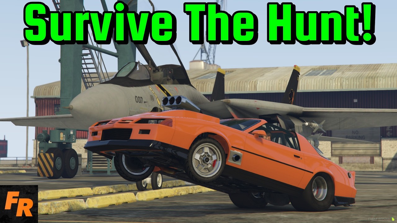 Survive The Hunt #90 - Low Flying Jets! - Gta 5 Challenge