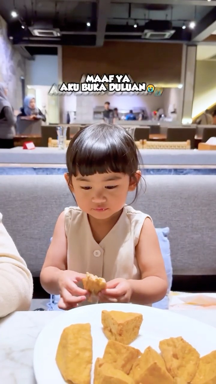 Moana lupa lagi puasa.. #moana #riaricis #ramadhan