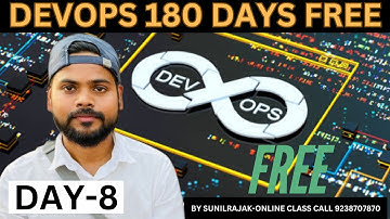 DEVOPS 180 DAY FREE BY SUNILRAJAK DAY-8 IN HINDI |VMWARE INSTALL LAB 2025 |DEVOPS ZERO TO HERO#linux