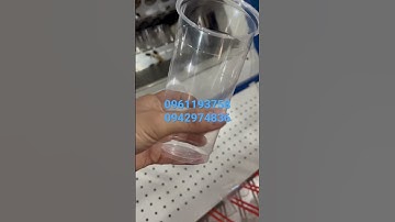 Máy sản xuất ly nhựa dùng một lần 0961193758/0942974836