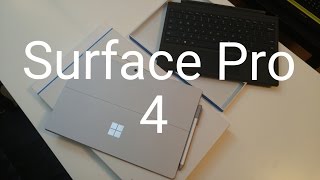 Microsoft Surface Pro 4 Unboxing & First Impressions!