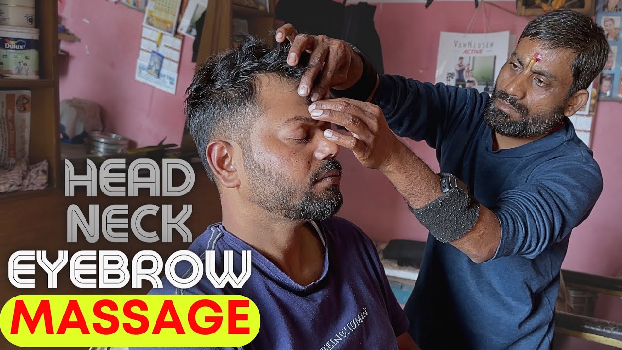 ASMR Best Head massage with new techniques Best massage to relax