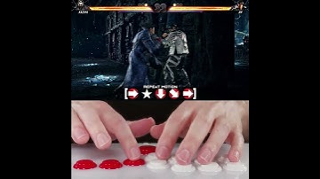 Wavedash (P1) on Hit Box #HitBox #HowToHitBox #TEKKEN #Tekken8 #Leverless