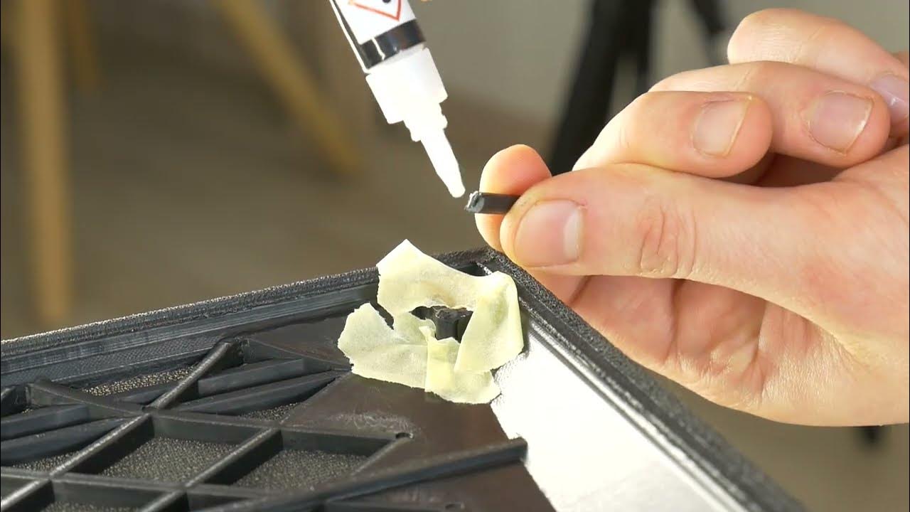 How to Glue Speaker Broken Grill Pegs DIY YouTube