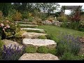 Stone Garden Design with Natural Rock