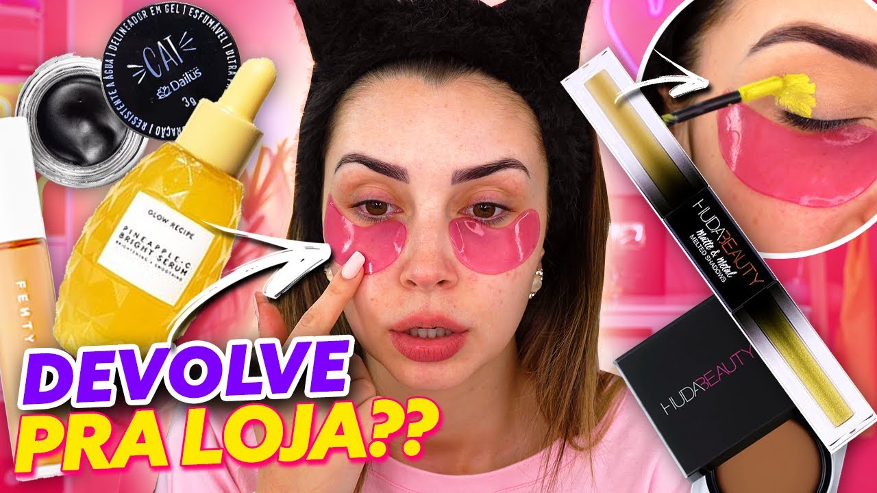 MAQUIAGEM COM AS NOVIDADES MAIS BABADEIRAS