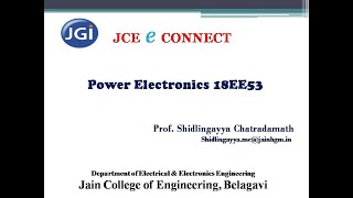 JCE EE Power Electronics 18EE53 Module 2.6