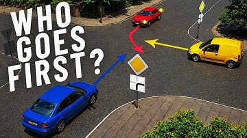 Which Car Will Pass the Intersection First? Test Your Traffic Rule Skills Now!