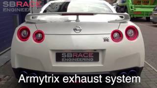 Nissan GTR exhaust system (DRIFT Xaust)