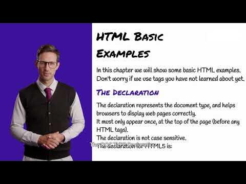 HTML Basics | Course Chapter 2 - YouTube